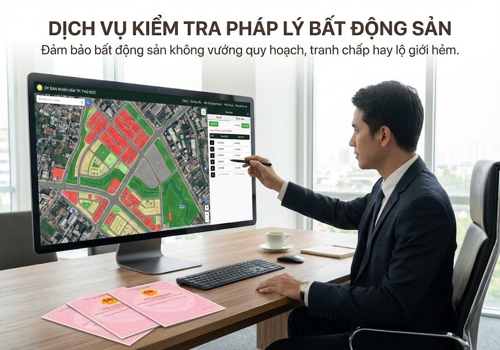 Dịch vụ kiểm tra pháp lý bất động sản