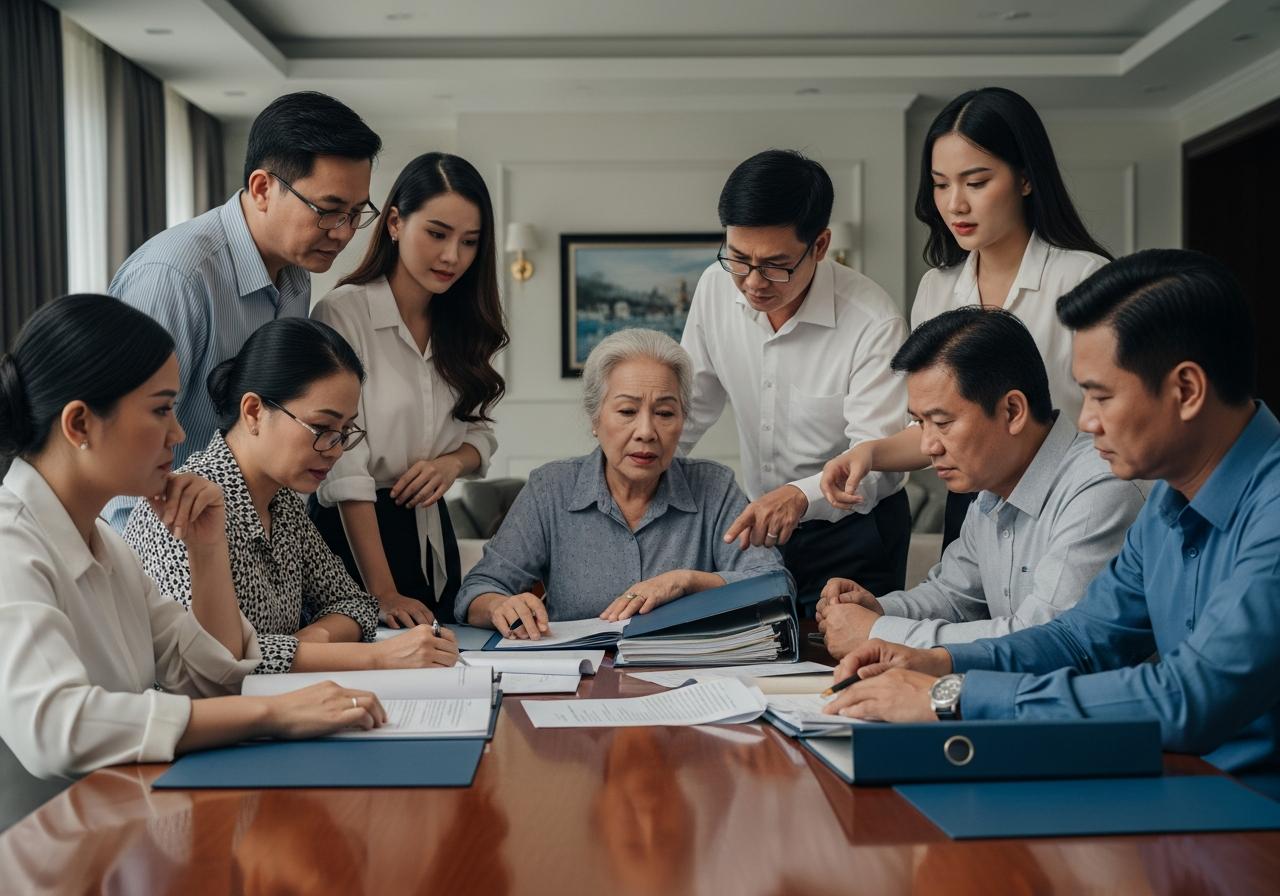 Các tình huống phức tạp thường gặp khi khai nhận thừa kế