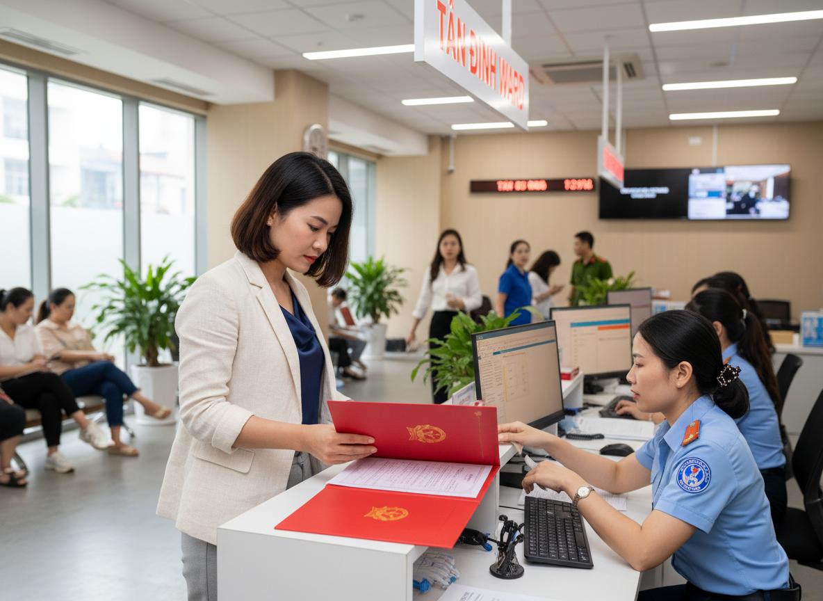 Làm sổ hồng phường Tân Định