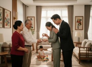 Thuế phí khi tặng cho nhà đất người thân